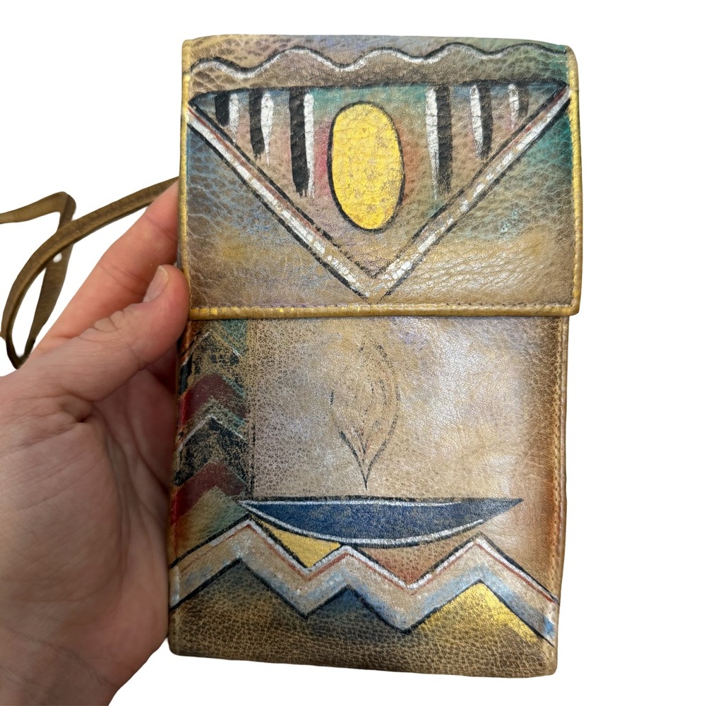Anuschka leather crossbody bag - Picture 5 of 6